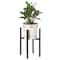 Gardenised Adjustable Metal Plant Holder, Flower Pot Stand Expands from 9.5- 14.5 Inches QI003984 - alternate 1